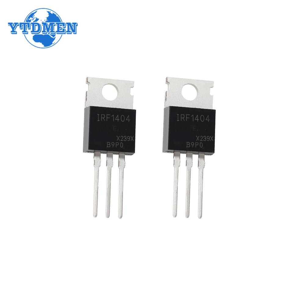 5PCS IRF1404 Mosfet Transistor IRF1404PBF TO-220 40V 202A Field Effect Transistors Kit