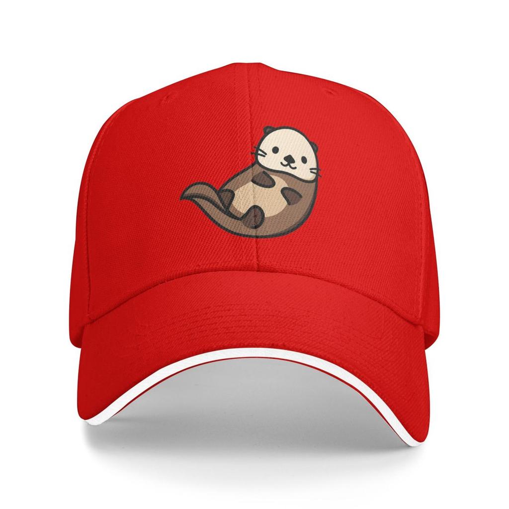 Otter Baseball Caps Snapback Fashion Baseball Hats Breathable Casual Casquette Outdoor Unisex