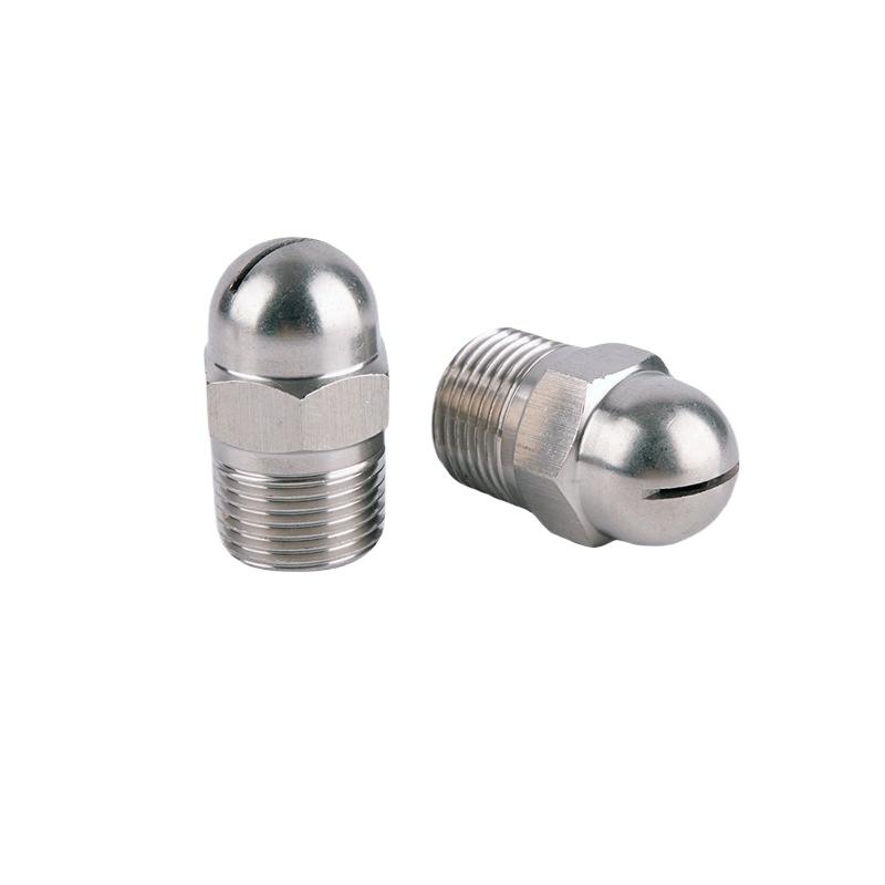 Hot Flat Fan Spray Nozzle BHC Air Knife Blowing Wind Nozzle 1/8'' 1/2'' Slot Cleaning High Pressure For Industrial Dust Removal