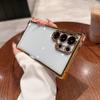 Electroplated Four Corners Anti Drop Transparent Protective Phone Cases for Xiaomi Poco Redmi Cover