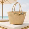 5 Stuks/Set Zomer Schoenschoonmakers Goudkleurig, Strand Schoendecoraties met Oceaan Thema, Nep Parel Zeester Schelp Schoenschoonmakers voor Vrouwen Meisjes Klompen