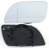 Rearview Side Mirror Glass For Volkswagen VW POLO MK4 2002 2003 2004 2005 With Back Heated Plate Door Glass Cars Accessories