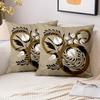 1 Pieces Boho Floral Print Farmhouse Throw Pillow Covers Pattern Cushion Cover Suitable For Sofa Bedroom Car Pillow Cover