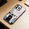 75-T-The 1975  Phone Case For iPhone 17,16,15,14,13,12,11 Plus,Pro Max,XS,Colorful Silver Phone case Funda Cover