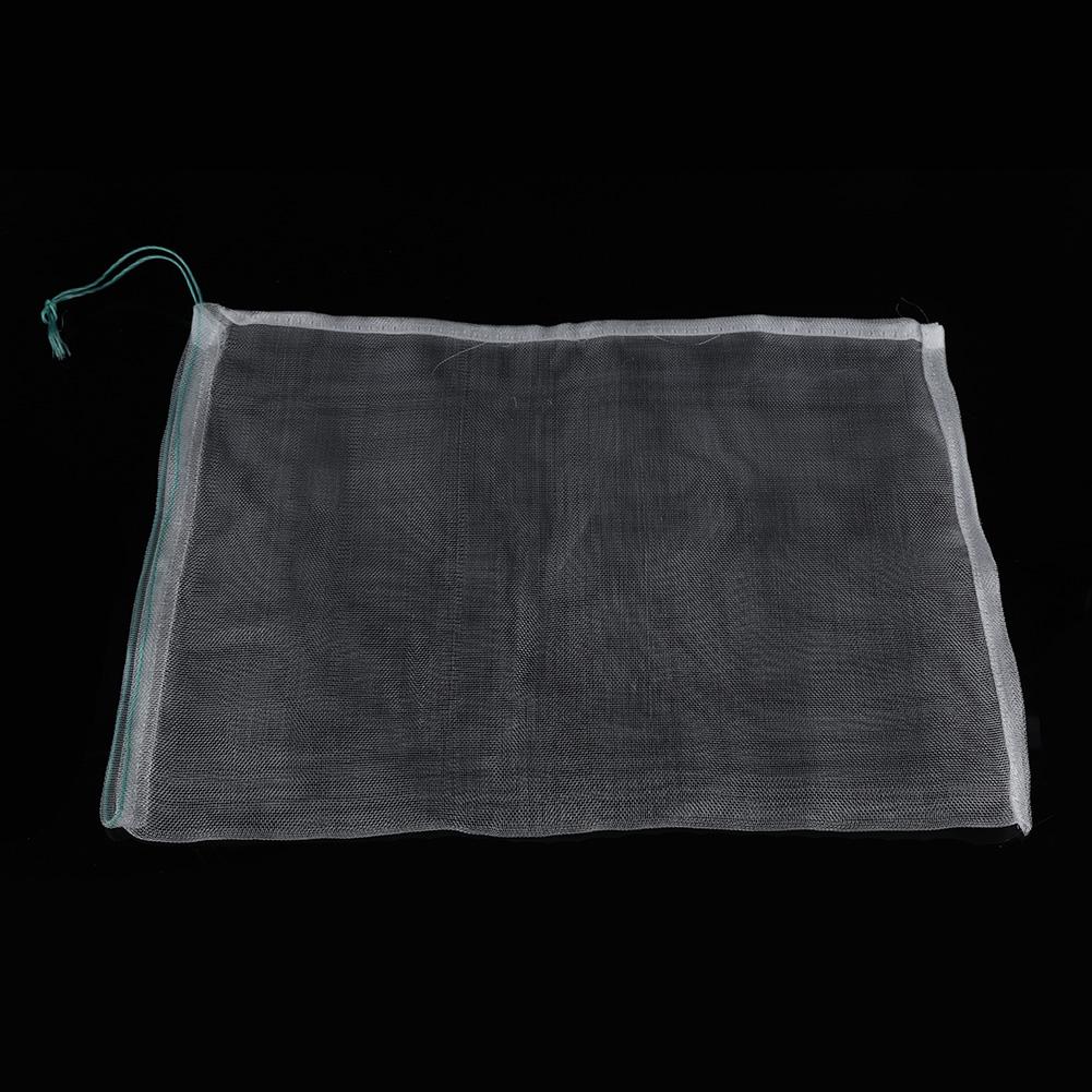 50pcs Plant Fruit   Bags Drawstring Mesh Bag Against Insect Pest Garden Tools 25*15cm