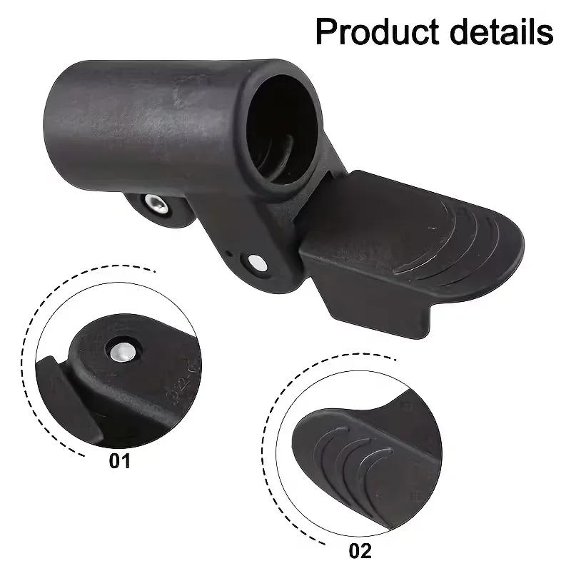 2Pcs Clamp Plastic Tent Clamp Fastener Adjustable for 22-25mm Poles for Canopy Caravan Awning Annexe Poles Accessories Clips