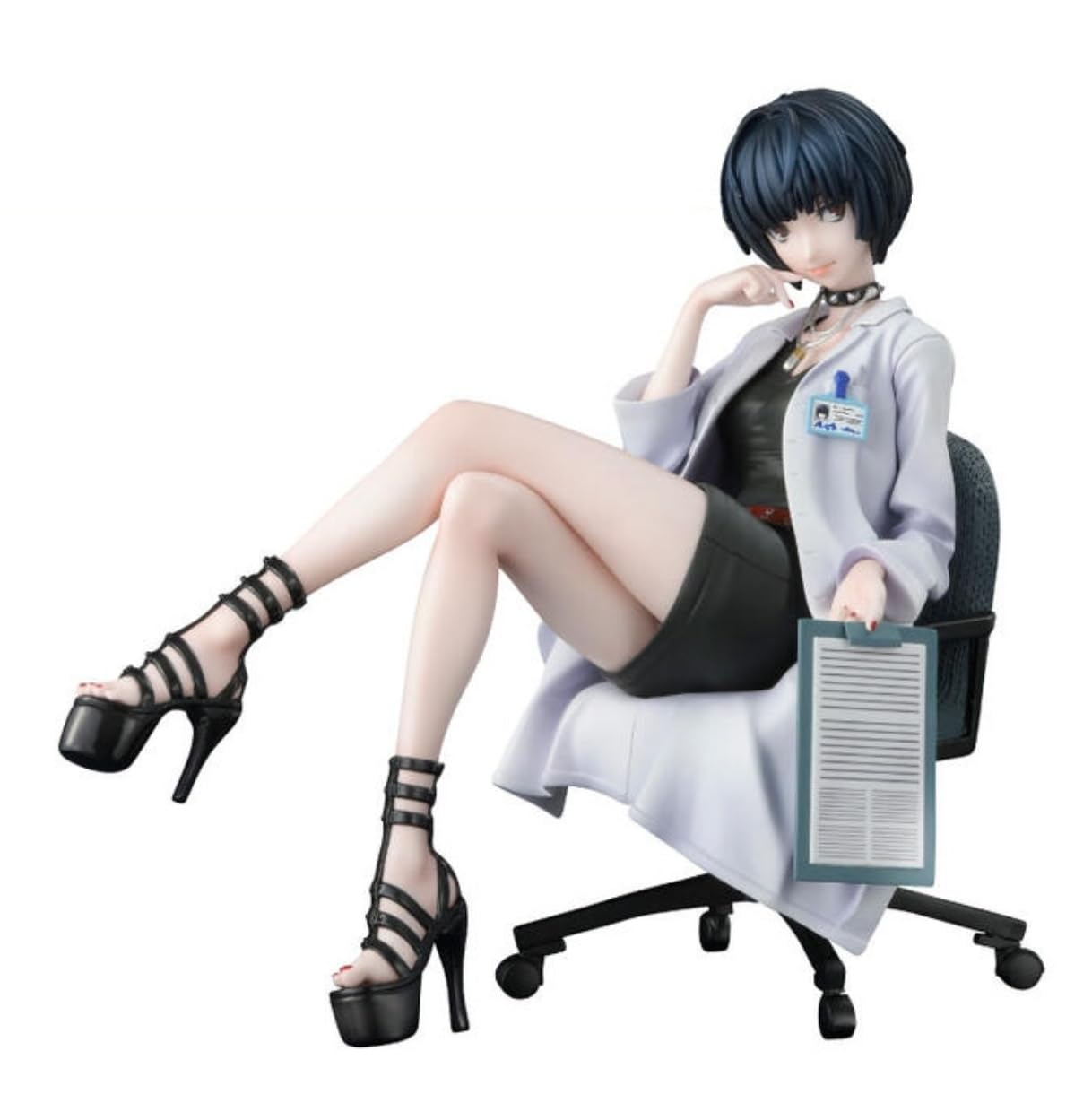 

AMAKUNI Persona 5 Tae Takemi ПВХ окрашенная готовая фигурка [Перепродажа] чёрный