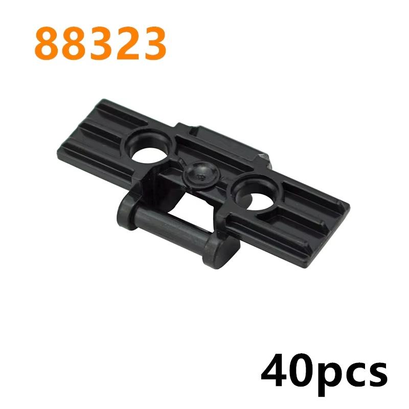 MOC Technical Caterpillar Tank Tracks Building Blocks Chain LinkExcavator Wheel Parts Brick Toy DIY Compatible 57519 88323 3711