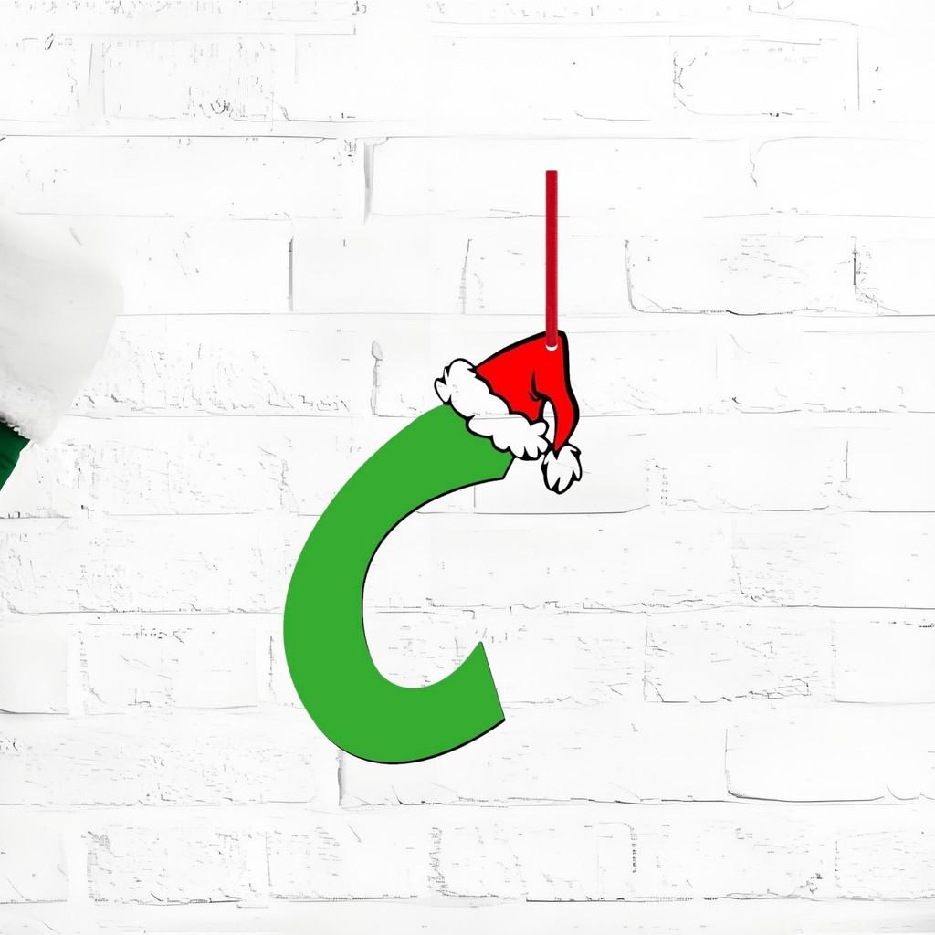 Ideas 26 Christmas Letter Ornament Pendant Christmas Tree Home Gifts Partys