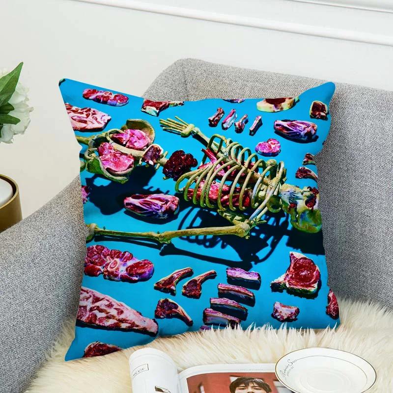 

T-Туалетная бумага Журнал Наволочка для подушки 40x40 Декоративные наволочки для дивана Наволочки 50x50 Подушки Домашний декор 12x12Inch