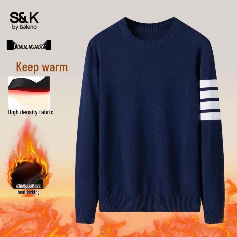 Baleno Men s S&K Pure Cotton Pullover Sweater 3XL