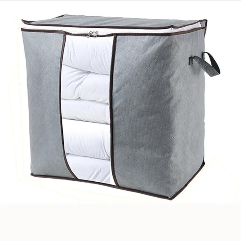 New Quilt Storage Bag Home Moistureproof Clothes Storage Bag Thickened Non-woven Luggage Moving Packing Bag Ya734