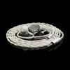 Headphone Cable 0.78 3.5MM Interchangeable Upgraded Cable Ergonomic Angled Connector With Microphone Transmission