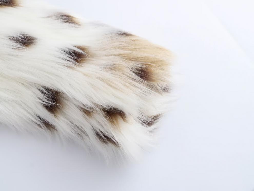 Autumn/Winter Women's Leopard Print Faux Fur Jacket - Street Fashion