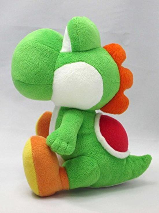 [USED]Super Mario All Star Collection Yoshi (S) Plush Figure - Sanei Boeki AC03 - New Japan