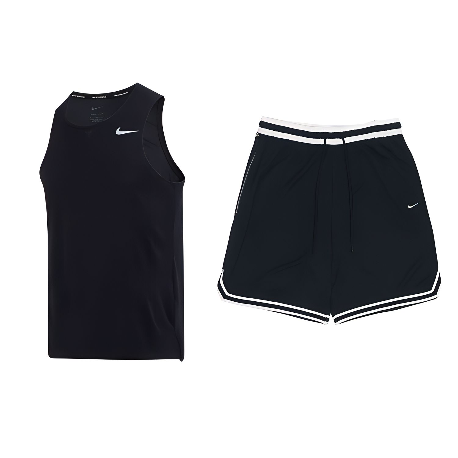 Nike Solid Color Round Neck Pullover