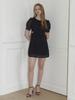 KINDABABY Breeze Ribbon Mini Dress - Black