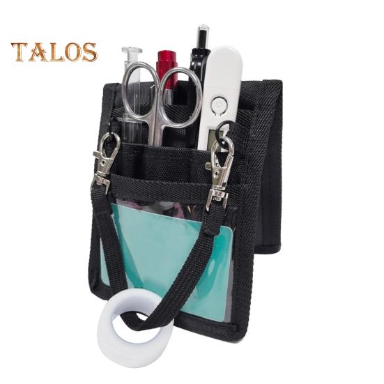 

Защитная сумка для медсестры, сумка для инструментов парикмахера, многокарманный органайзер для врачей, медсестер и студентов чёрный