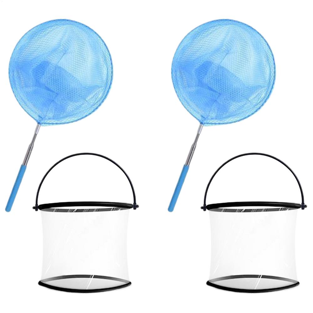 Children's Retractable Butterfly Net Set For Outdoor Insect Catching Butterfly Net Tadpoles And Fish Collection Fishing Net Gear