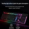 GX300 Wired Gaming Keyboard with Mechanical Feel and Blue Backlight