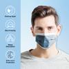 10-200 Stück Aktivkohlemaske 4-lagige Atemschutzmaske für Erwachsene Staubdichte Mundmaske Gesundheit CE Einwegmasken