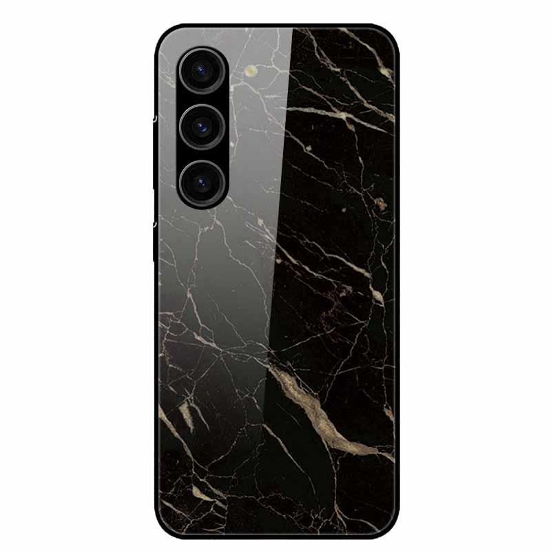 For Samsung Galaxy S25 Case Tempered Glass Hard PC Back Cover For Galaxy S 25 Plus Phone Cases S25Plus Silicone Bumper Shell Bag