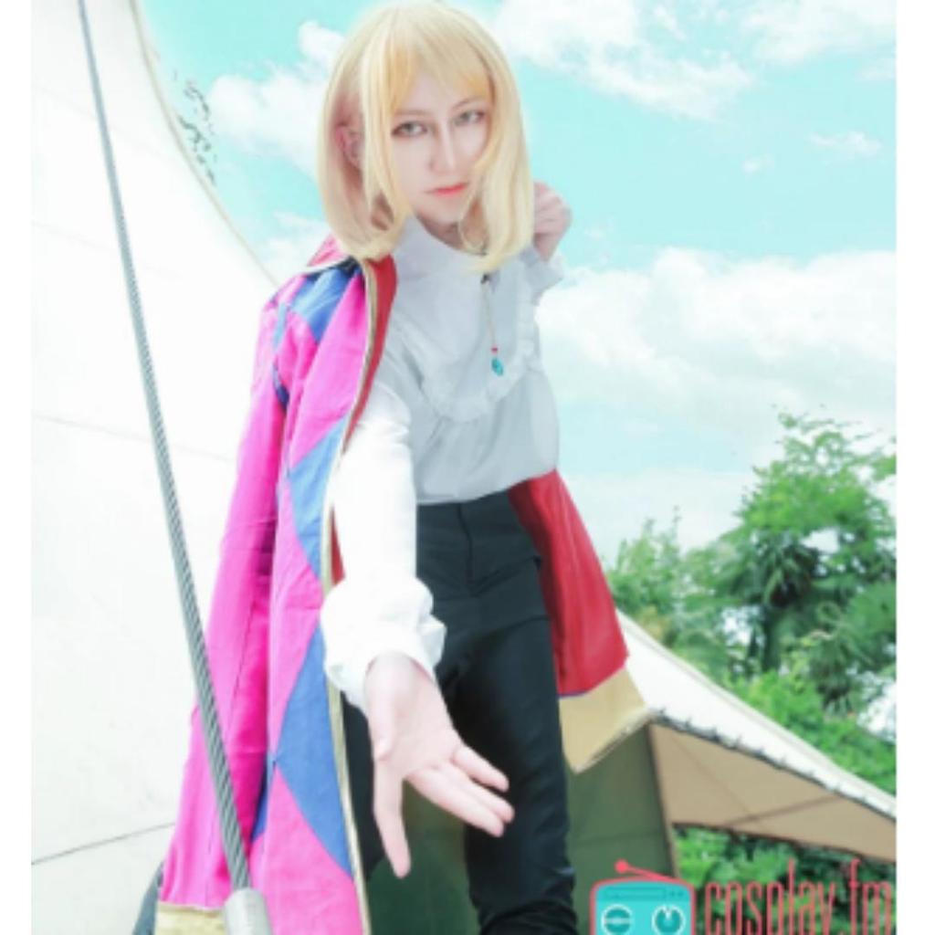 Howl Cosplay Kostüm Anime Komplettset Mit Jacke Hemd Hose Halskette Ohrringe Für Halloween Comic Con Große Größe Howl Outfits