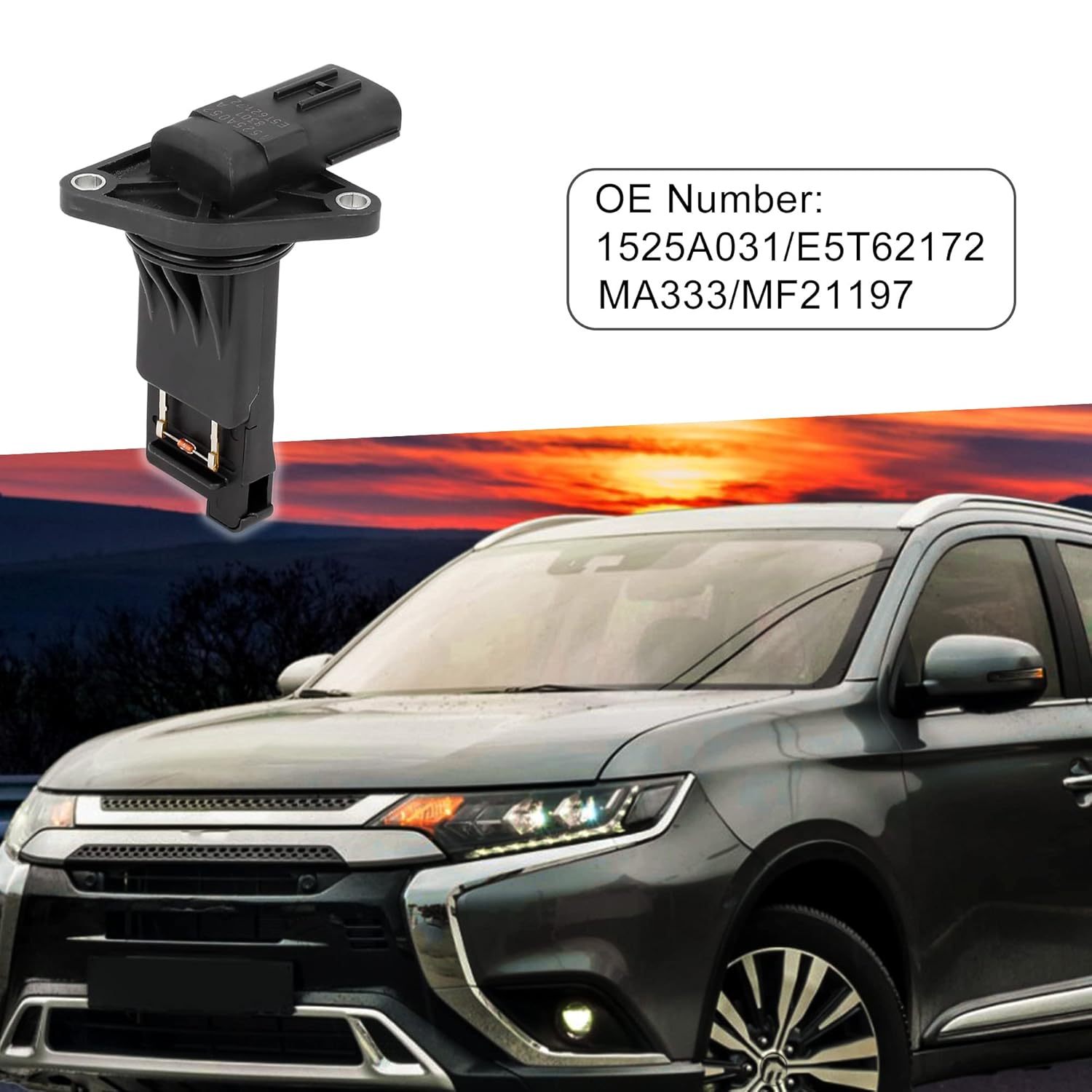 Mass Air Flow Meter Sensor 1525A031 MAF Sensor for Mitsubishi Outlander 2014-2016