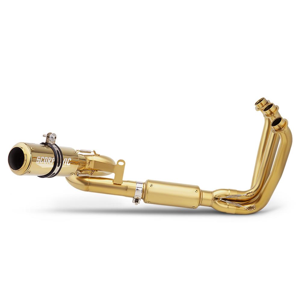 CFMOTO 675SR Compatible Stainless Steel Exhaust Pipe Modification - Non-Destructive Installation