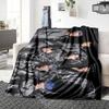 1Pc Group Portrait Shadows Blanket Soft Throw Blanket For Home Bedroom Bed Sofa Travel Office Solid Christmas Blanket