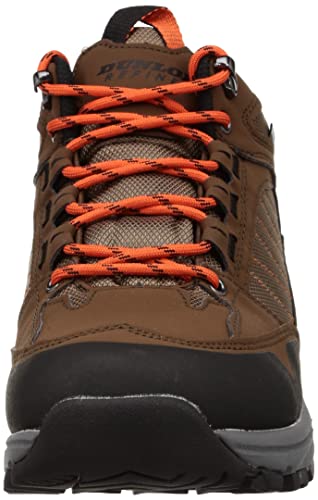 DUNLOP REFINED DU6002 Herren Wasserdicht, Weit 4E Stoßdämpfend Gepolstert Wander- und Trekking-High-Top-Schuhe, Braun, Größe 28,0 cm