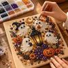 Halloween Kit for DIY Jewelry Making - Beaded Bracelet and Necklace Set for Holiday Party Favors