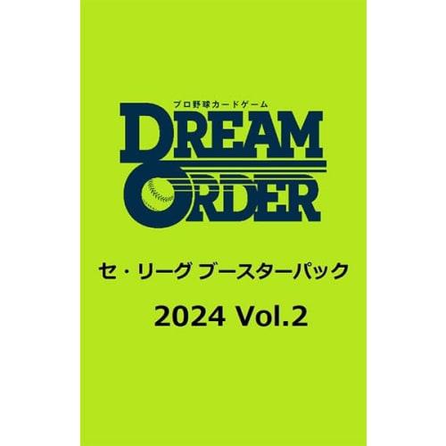 Professional Baseball Card Game DREAM ORDER Central League Booster Pack 2024 Vol.2 BOX