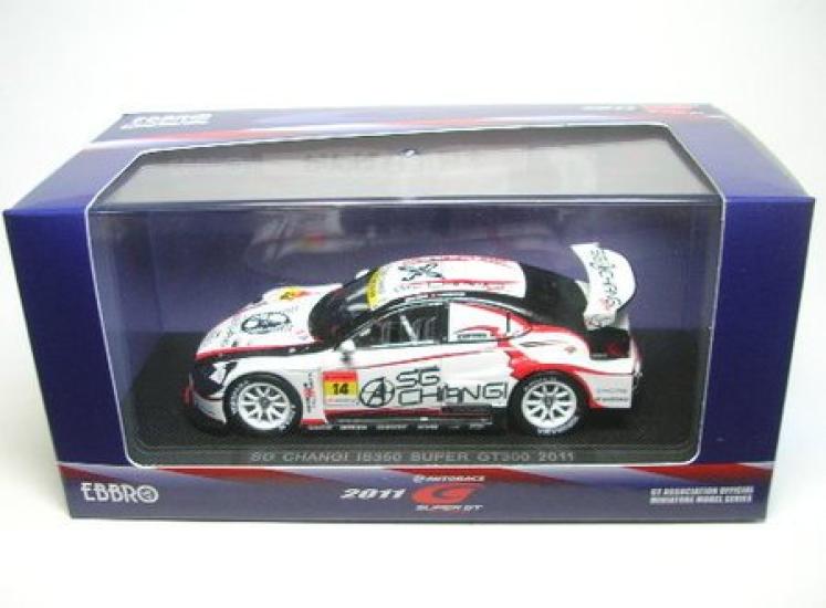 

EBRRO SUPER GT300 SG CHANGI IS350 2011 Completed Product 1/43