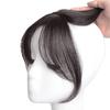 Women Clip-in Bangs Natural Wispy 3D French Bangs Forehead Hair Extensions Black Brown Side Bangs Fringe Wig Hairpieces