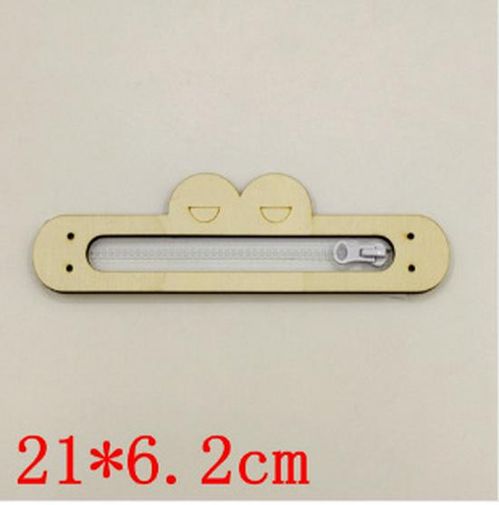 Hand-Painted DIY Busy Board: Educational Wooden Gears & Clock Ornament for Teaching and Decoration