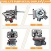 Fuel Lift Pump ULPK0034 4224451M91 2641A067 for Perkins 1004.4 CAT 3054 Engine Fits Massey Ferguson 271 281 3175 4225 4233 4235 4240 JCB 1105 1110