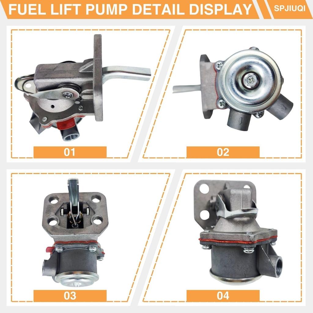 Fuel Lift Pump ULPK0034 4224451M91 2641A067 for Perkins 1004.4 CAT 3054 Engine Fits Massey Ferguson 271 281 3175 4225 4233 4235 4240 JCB 1105 1110