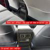 For TOYOTA 4Runner 4 Runner 2025 2026 ABS Wood Central Armrest Anti-kick Box Rear Air Conditioner Outlet Vent Cover Accessories