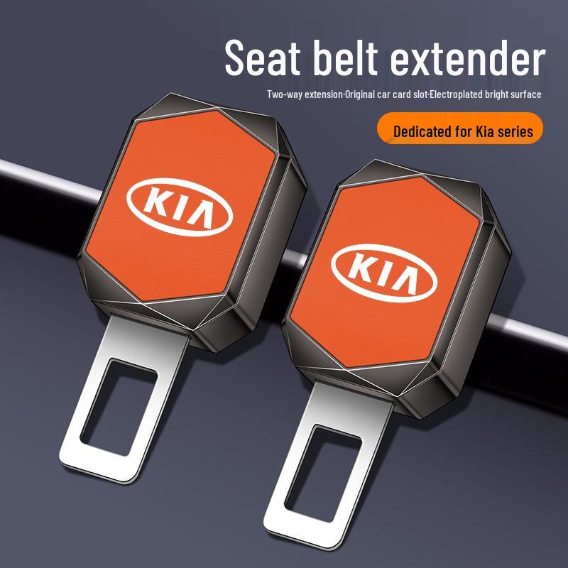 Kia Seatbelt Buckle Clip and Extender for K2, K3, KX3, Arona, KX5, Sportage