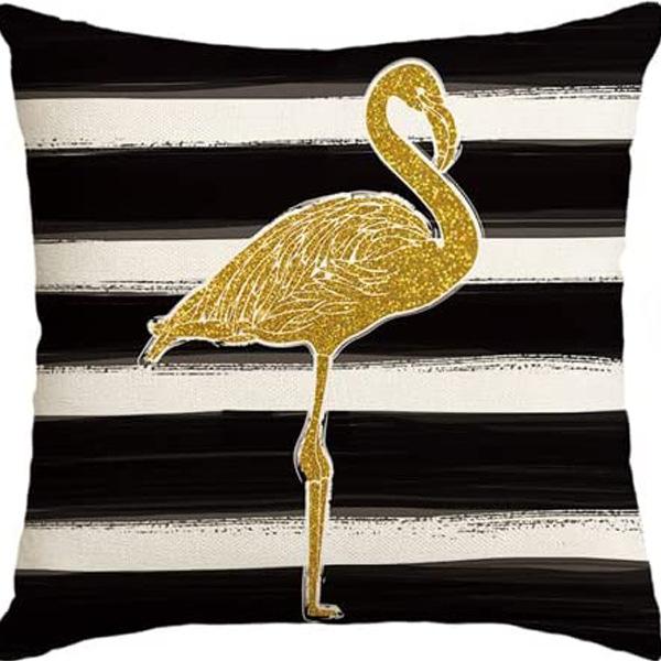 Plant and Flower Pillowcase American Pastoral Linen Pillowcase Cushion Cover Home Sofa Car