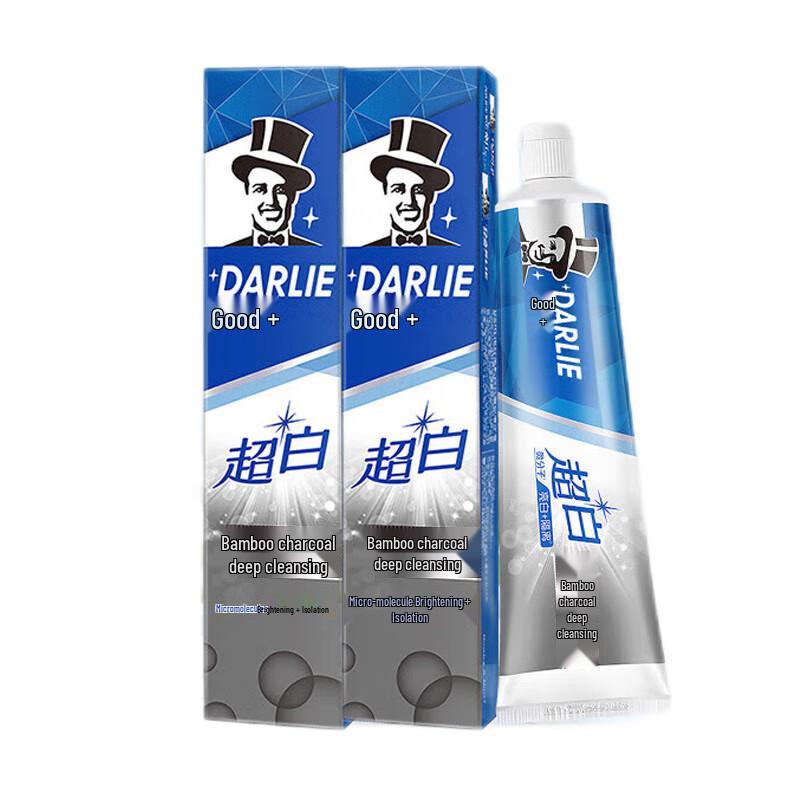 Darlie Ultra White Bamboo Charcoal Deep Clean Toothpaste 140g x 2 Pack