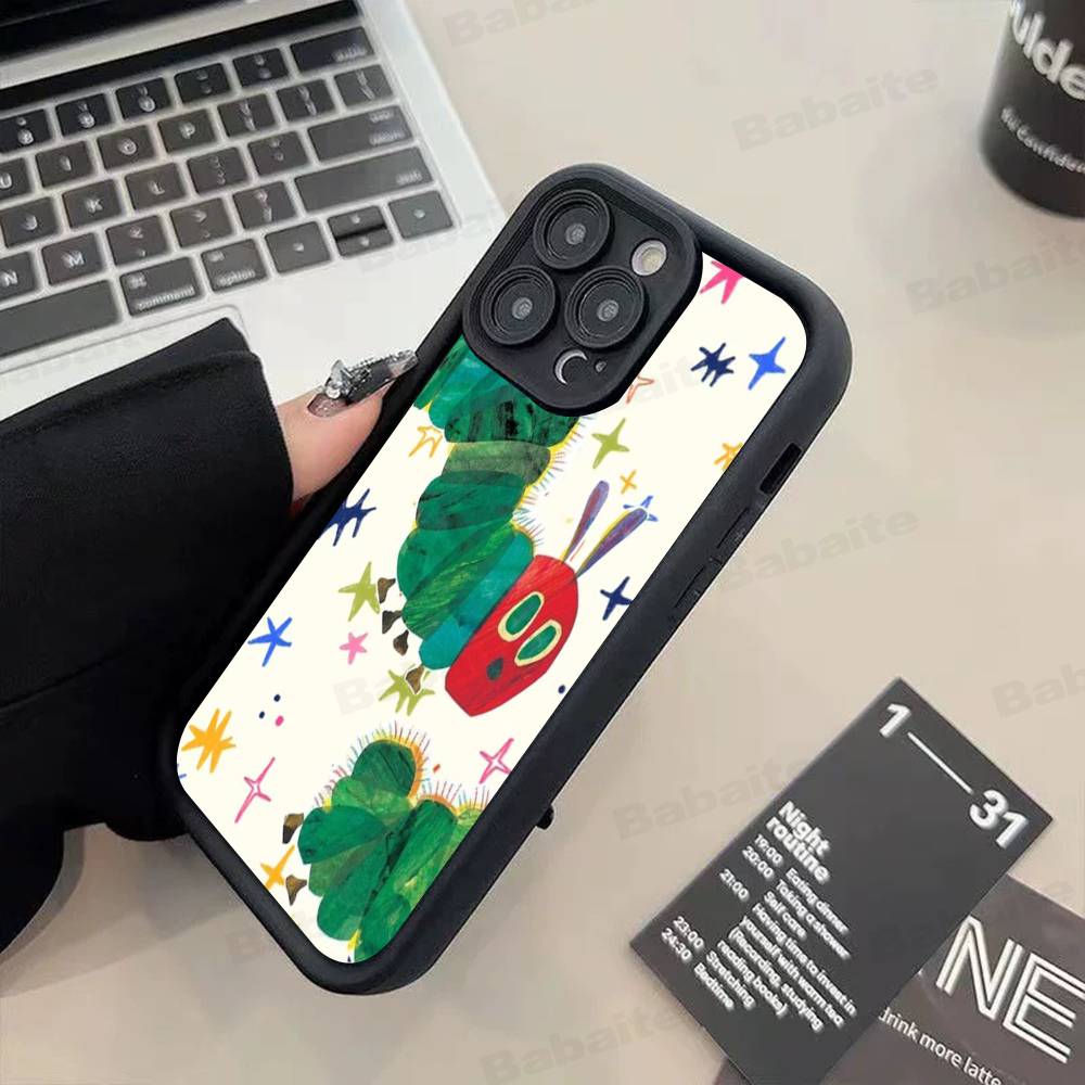 The Very Hungry Caterpillar Phone Case For IPhone 17 16 15 14 Plus 13 12 11 Pro Max Silicone Cover
