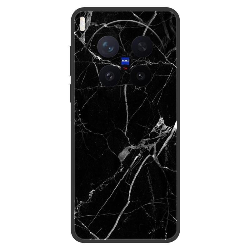 For VIVO X300 Pro Case Marble Painted Soft Matte Silicone Back Cover For Vivo X300 Full Protective Phone Shell X 300 X300 PRO