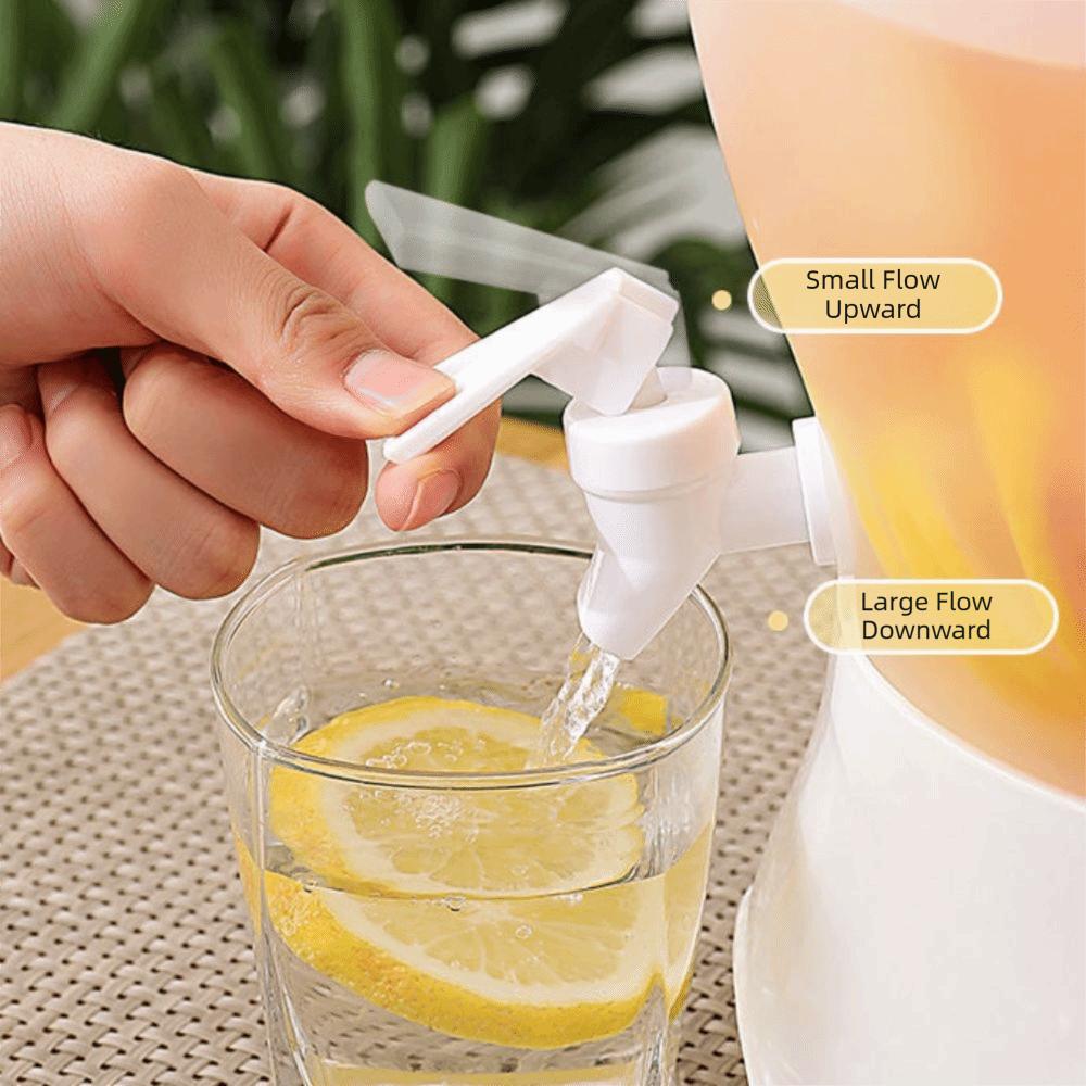 with Faucet Drink Kettle 3 Compartment Water Jug Multifunctional Cold Water Bucket  Bar