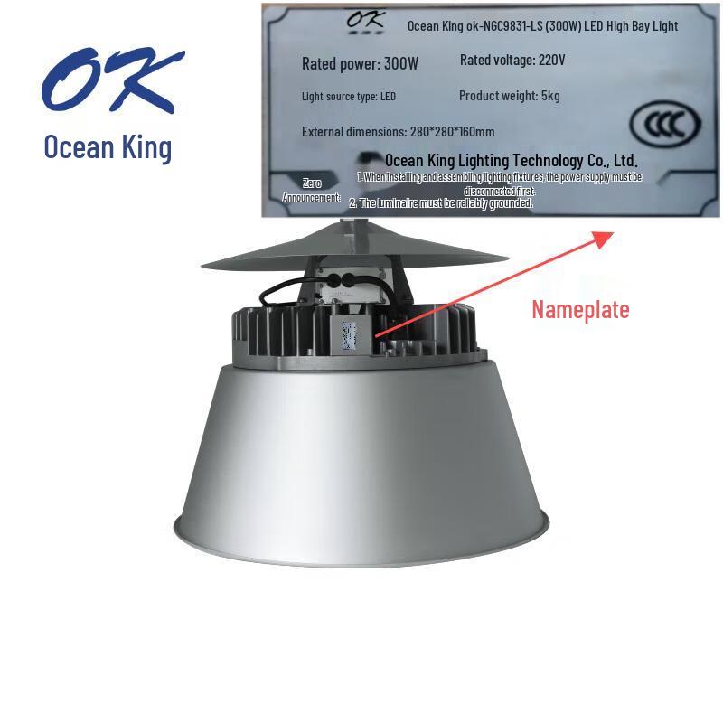 Haiyangwang NGC9831-LS 300W LED High Bay Light