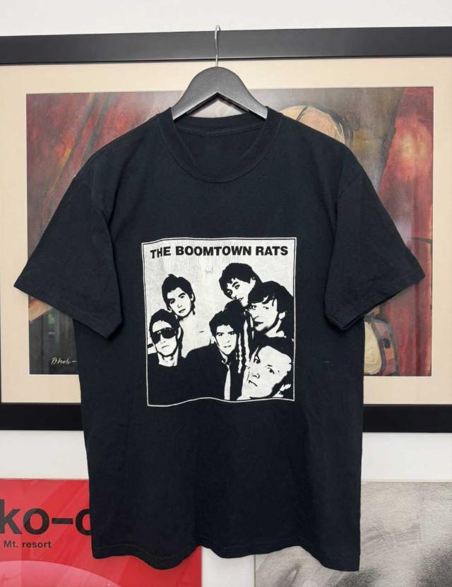 The Boomtown Rats Rock Band Black T-Shirt All Size S-2345XL SU319 Unisex T-Shirt L