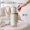 IOLOYU 600ml Vacuum Insulated Water Made of 316 Stainless with Insulated for Hot and Cold Easy to with for Kids and Girls Bottle, Medical-Grade Steel,