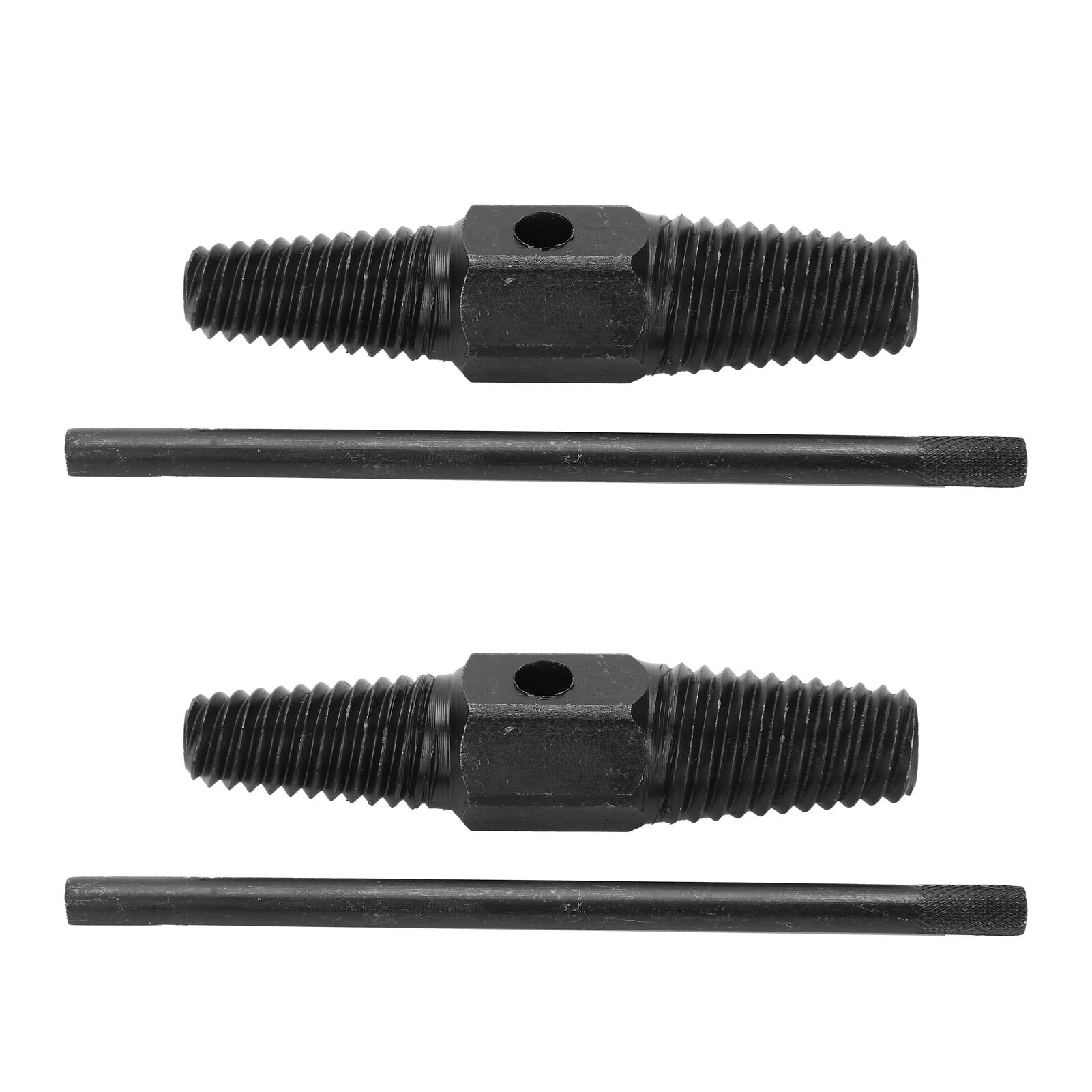 

2 комплекта экстракторов для винтов DoubleEnd мелкозубчатая резьба для извлечения болтов для водопроводной трубы G12in G34in