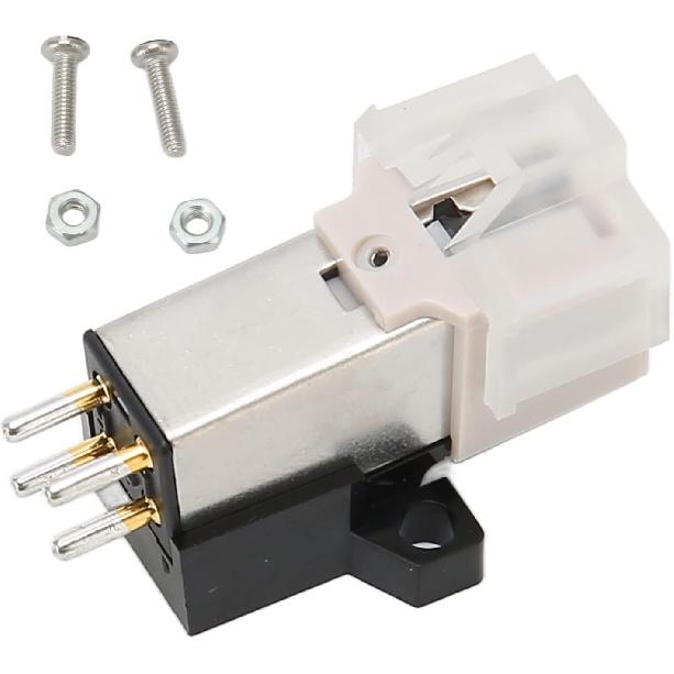 At 3600L Dual Moving Magnet Turntable Cartridge, Magnetic Cartridge , Compact and Portable, for Record Player
